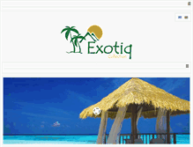 Tablet Screenshot of exotiq.gr